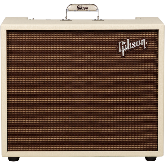 Gibson Dual Falcon 20 2x10 Combo Amplifier Cream Bronco Vinyl with Oxblood Grille