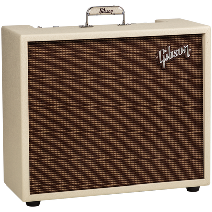 Gibson Dual Falcon 20 2x10 Combo Amplifier Cream Bronco Vinyl with Oxblood Grille