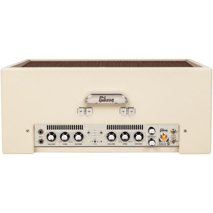 Gibson Dual Falcon 20 2x10 Combo Amplifier Cream Bronco Vinyl with Oxblood Grille