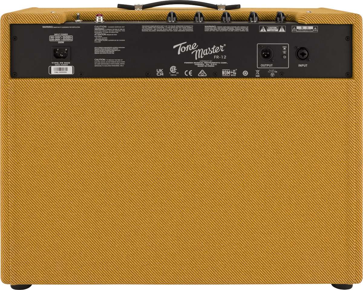Fender Tone Master FR-12 Tweed