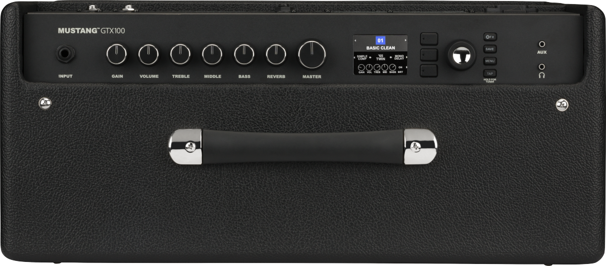 Fender Mustang GTX100 Guitar Modeling Amp Black