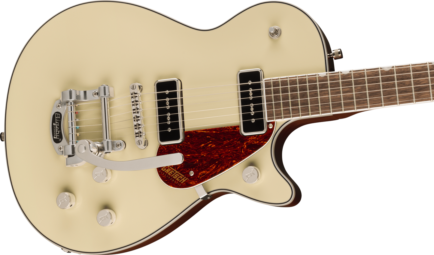 Gretsch G5210T-P90 Electromatic Jet Two 90 Single-Cut with Bigsby Vintage White