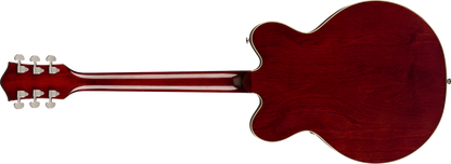 Gretsch G2604T Limited Edition Streamliner Rally II Two-Tone Oxblood/Walnut Stain