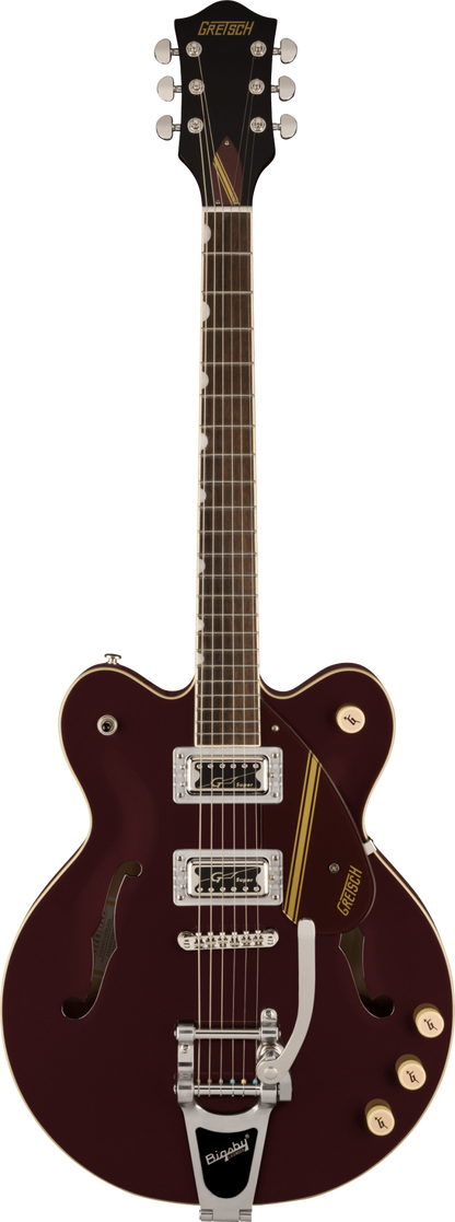 Gretsch G2604T Limited Edition Streamliner Rally II Two-Tone Oxblood/Walnut Stain