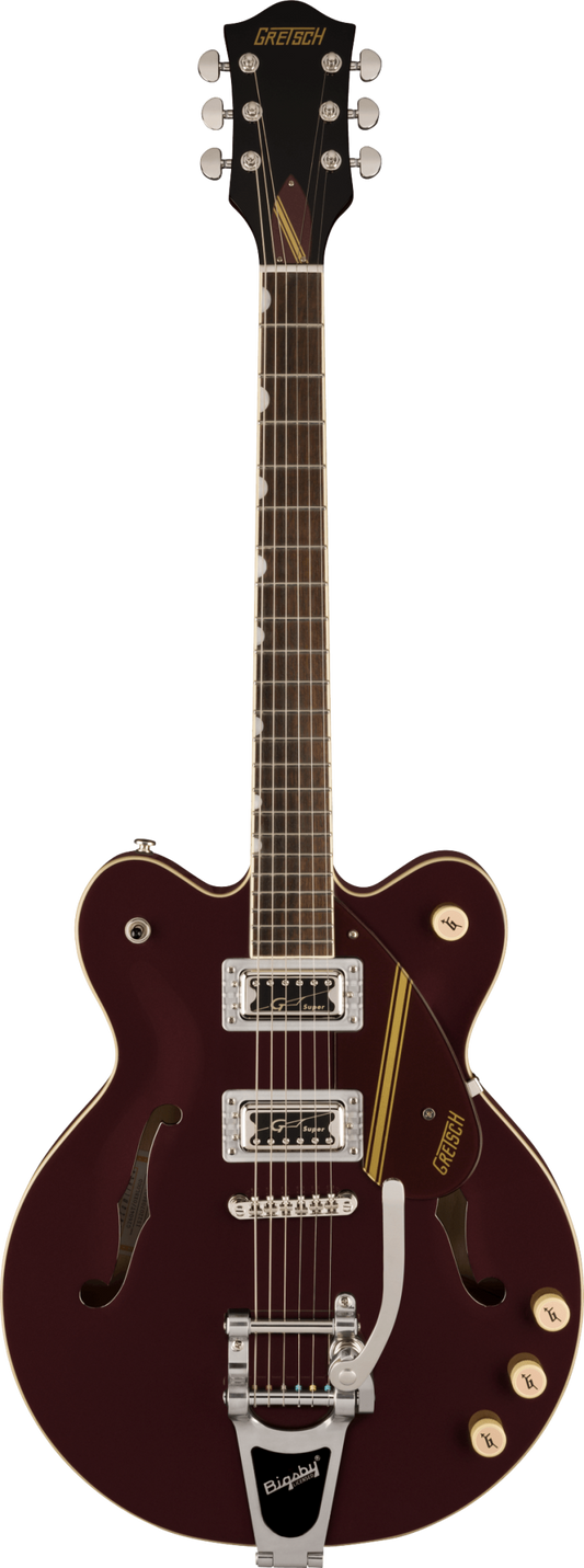 Gretsch G2604T Limited Edition Streamliner Rally II Two-Tone Oxblood/Walnut Stain