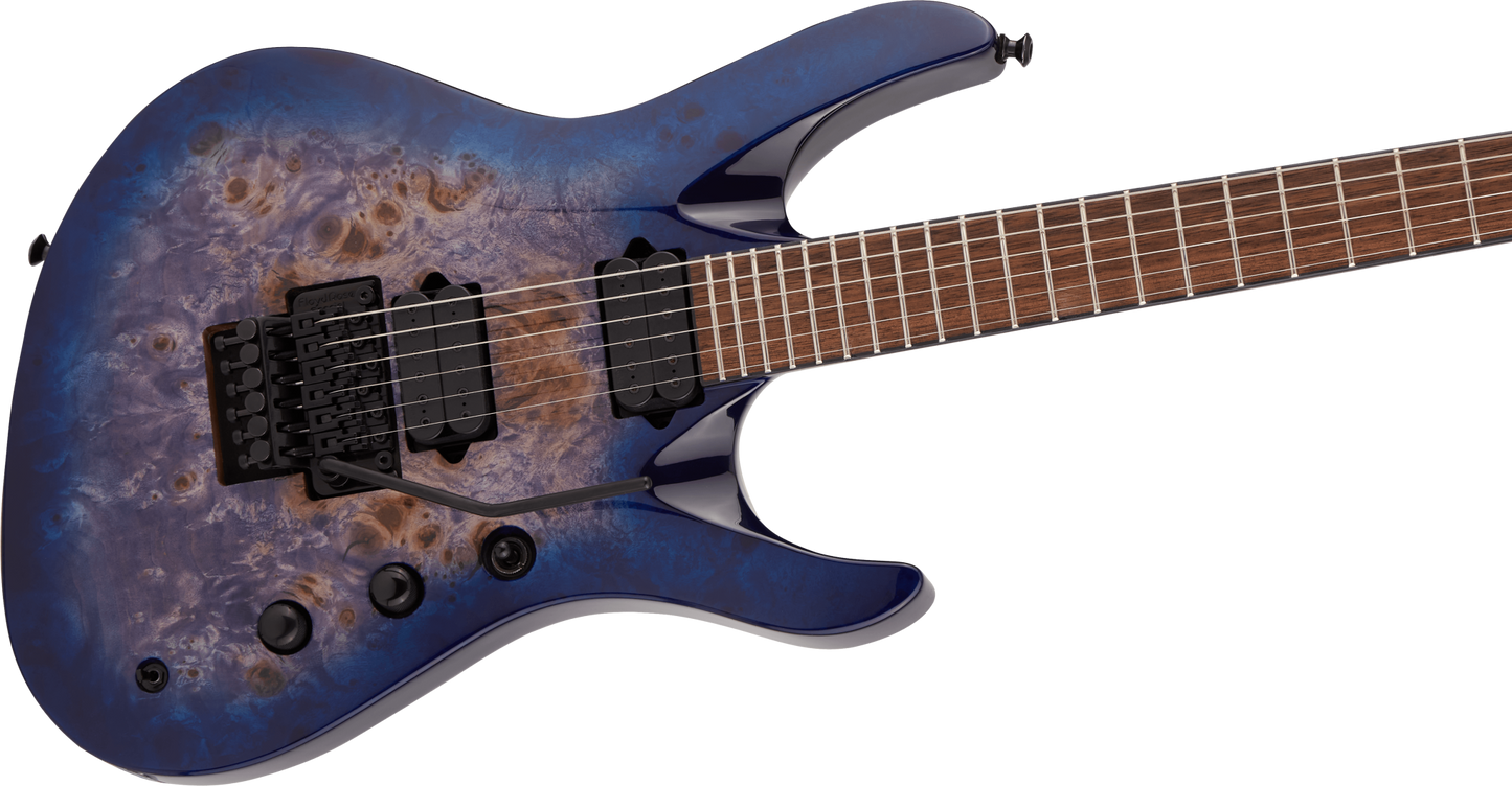 Jackson Pro Series Signature Chris Broderick Soloist 6P Transparent Blue