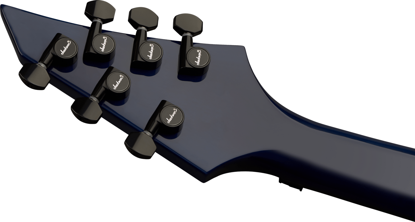 Jackson Pro Series Signature Chris Broderick Soloist 6P Transparent Blue