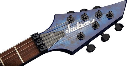 Jackson Pro Series Signature Chris Broderick Soloist 6P Transparent Blue
