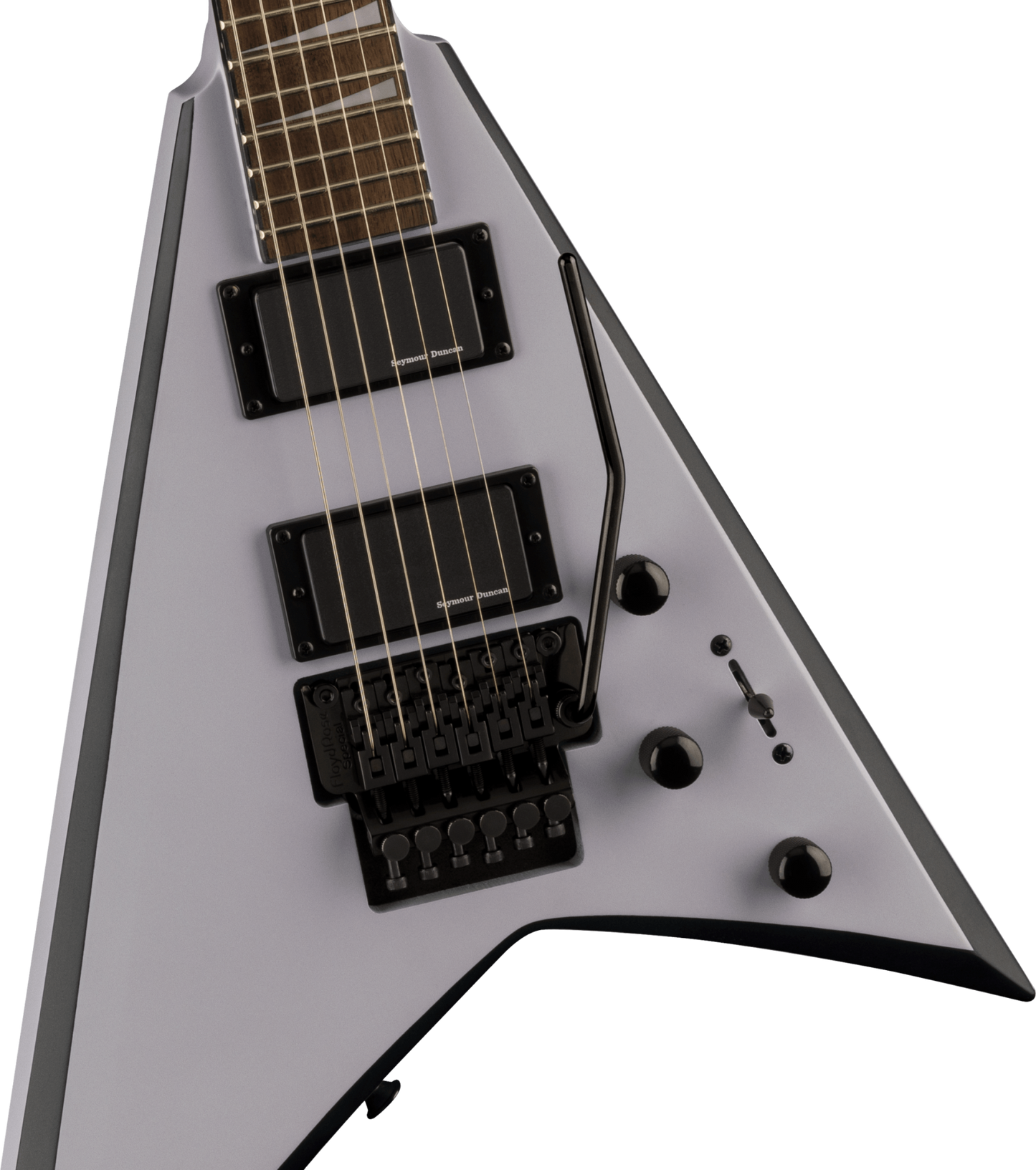 Jackson X Series Rhoads RRX24 Battleship Gray with Black Bevels