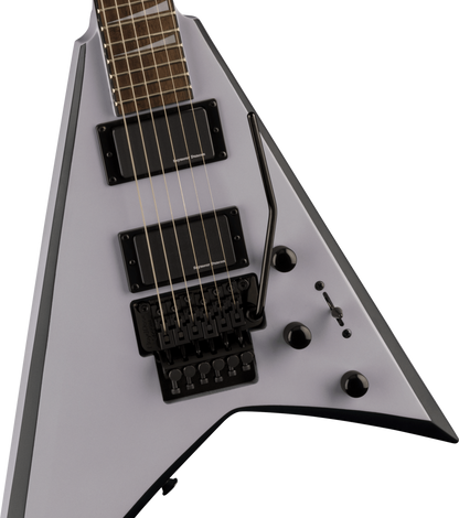 Jackson X Series Rhoads RRX24 Battleship Gray with Black Bevels