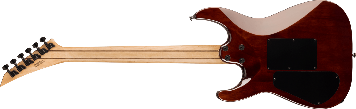 Jackson Pro Plus Series Dinky DKAQ Firestorm Ebony Fingerboard