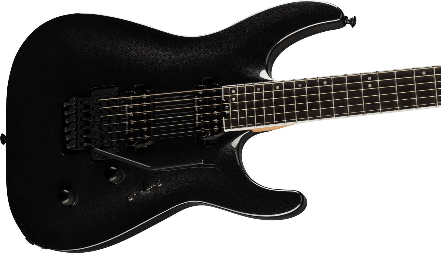 Jackson Pro Plus Series DKA Metallic Black Ebony Fingerboard