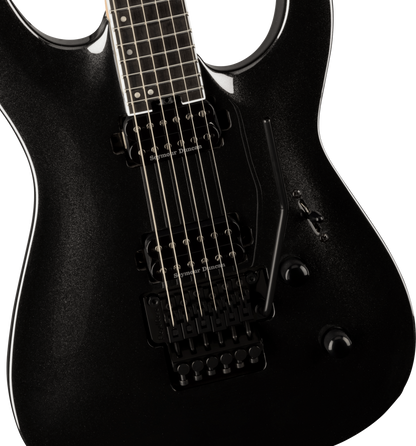 Jackson Pro Plus Series DKA Metallic Black Ebony Fingerboard