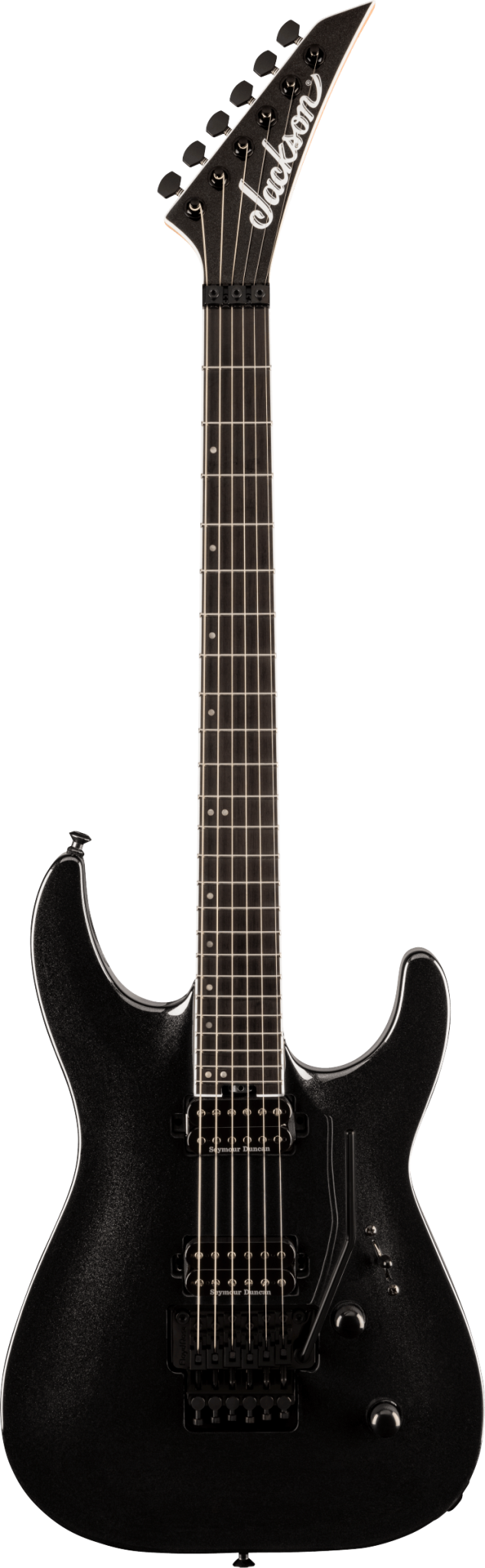Jackson Pro Plus Series DKA Metallic Black Ebony Fingerboard