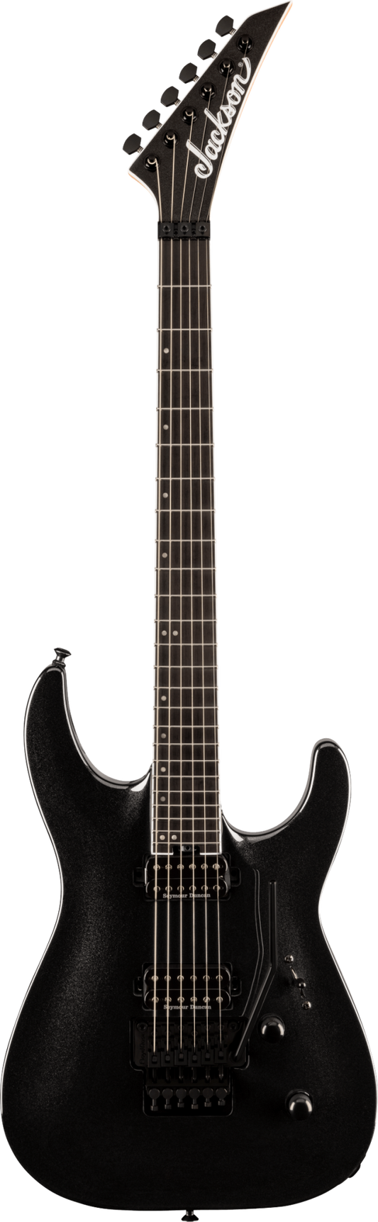 Jackson Pro Plus Series DKA Metallic Black Ebony Fingerboard