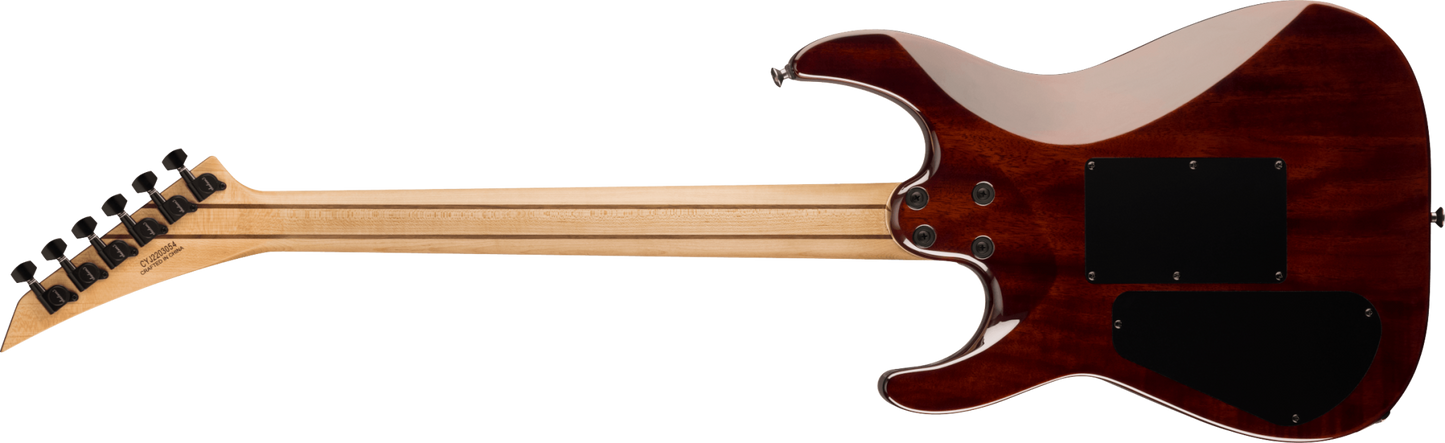 Jackson Pro Plus Series Dinky DKAQ Ghost Burst Ebony Fingerboard