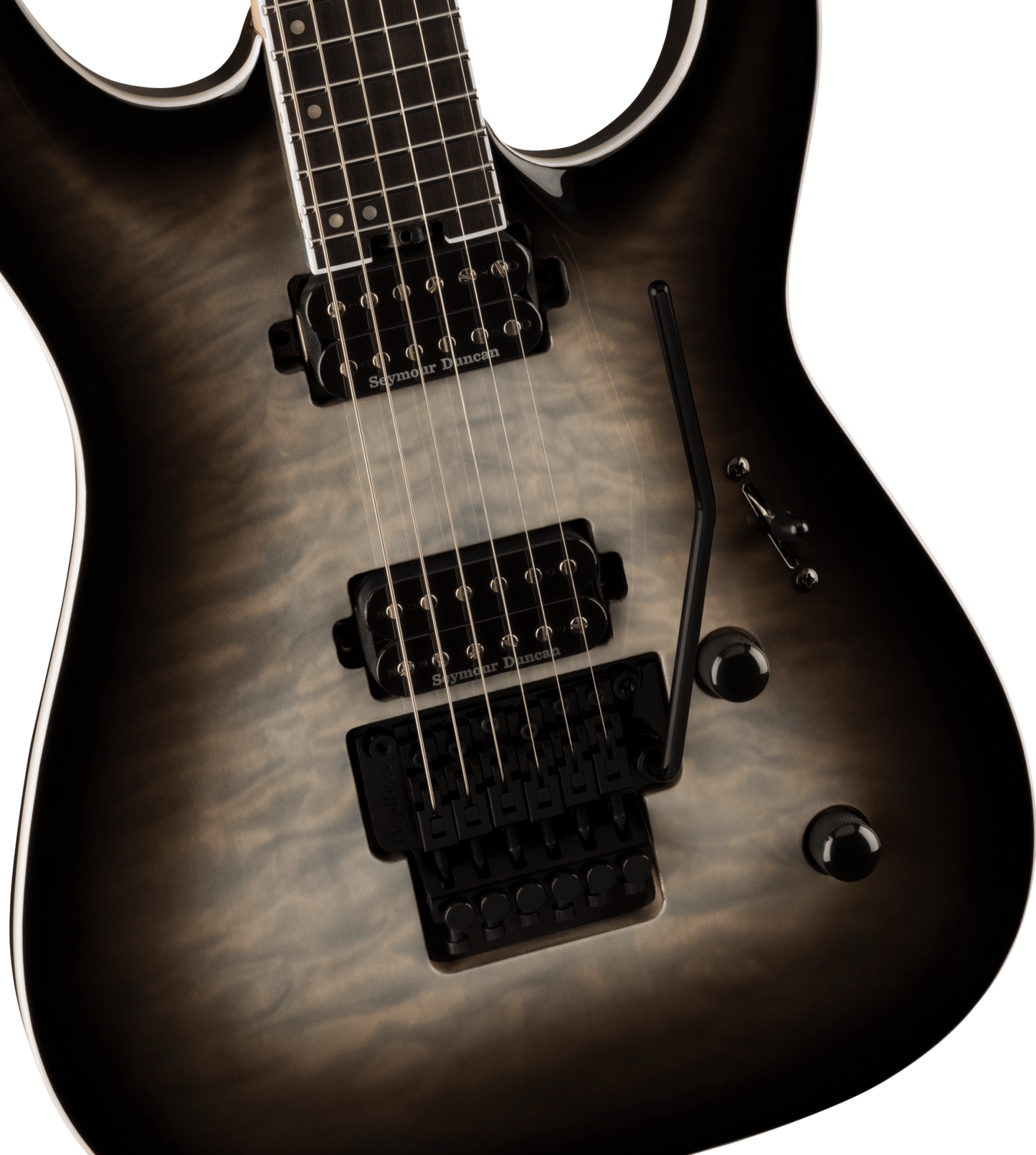 Jackson Pro Plus Series Dinky DKAQ Ghost Burst Ebony Fingerboard