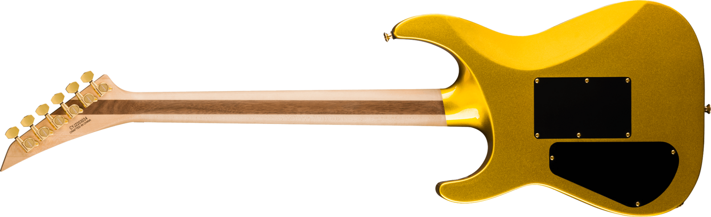 Jackson Pro Plus Series Soloist SLA3 Gold Bullion Ebony Fingerboard