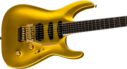 Jackson Pro Plus Series Soloist SLA3 Gold Bullion Ebony Fingerboard