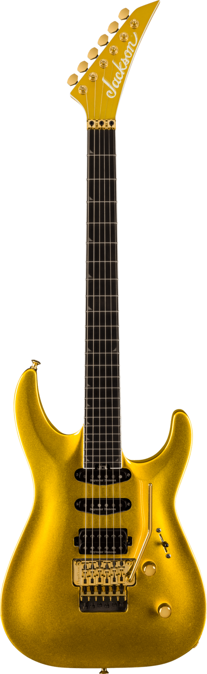 Jackson Pro Plus Series Soloist SLA3 Gold Bullion Ebony Fingerboard