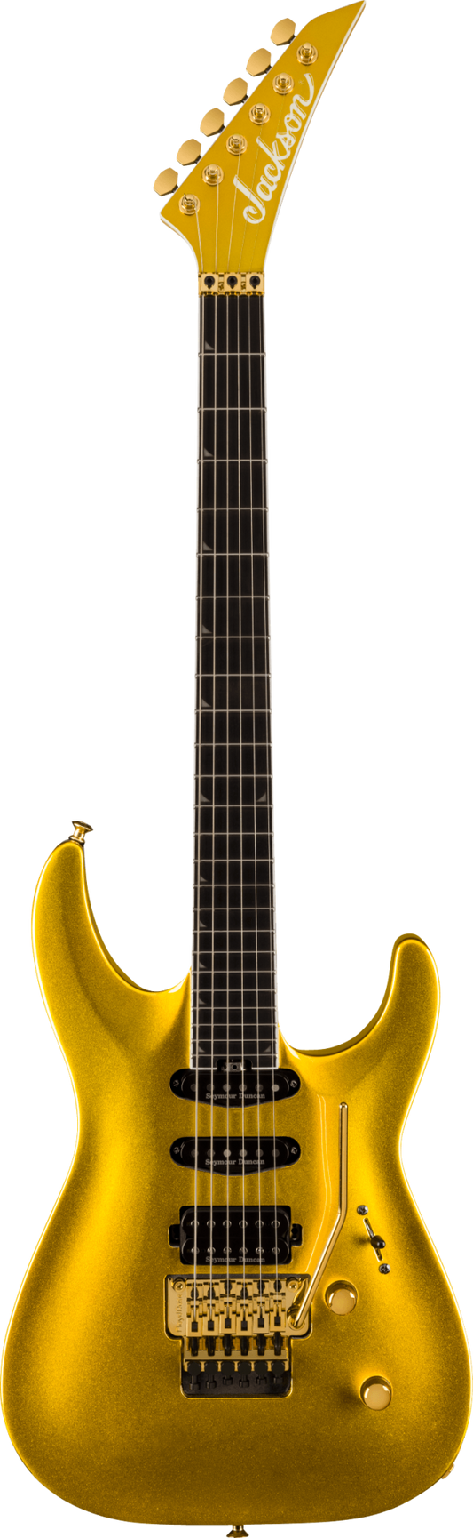 Jackson Pro Plus Series Soloist SLA3 Gold Bullion Ebony Fingerboard