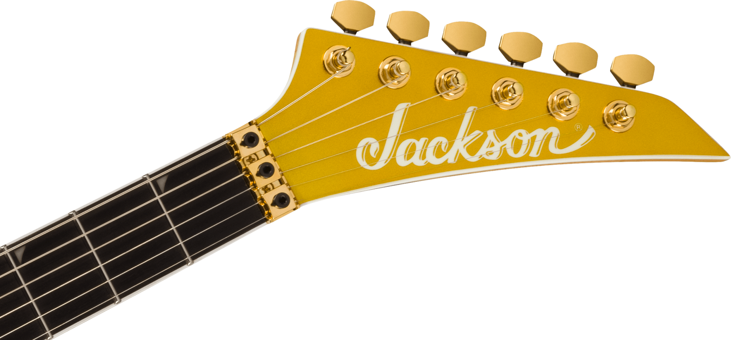 Jackson Pro Plus Series Soloist SLA3 Gold Bullion Ebony Fingerboard