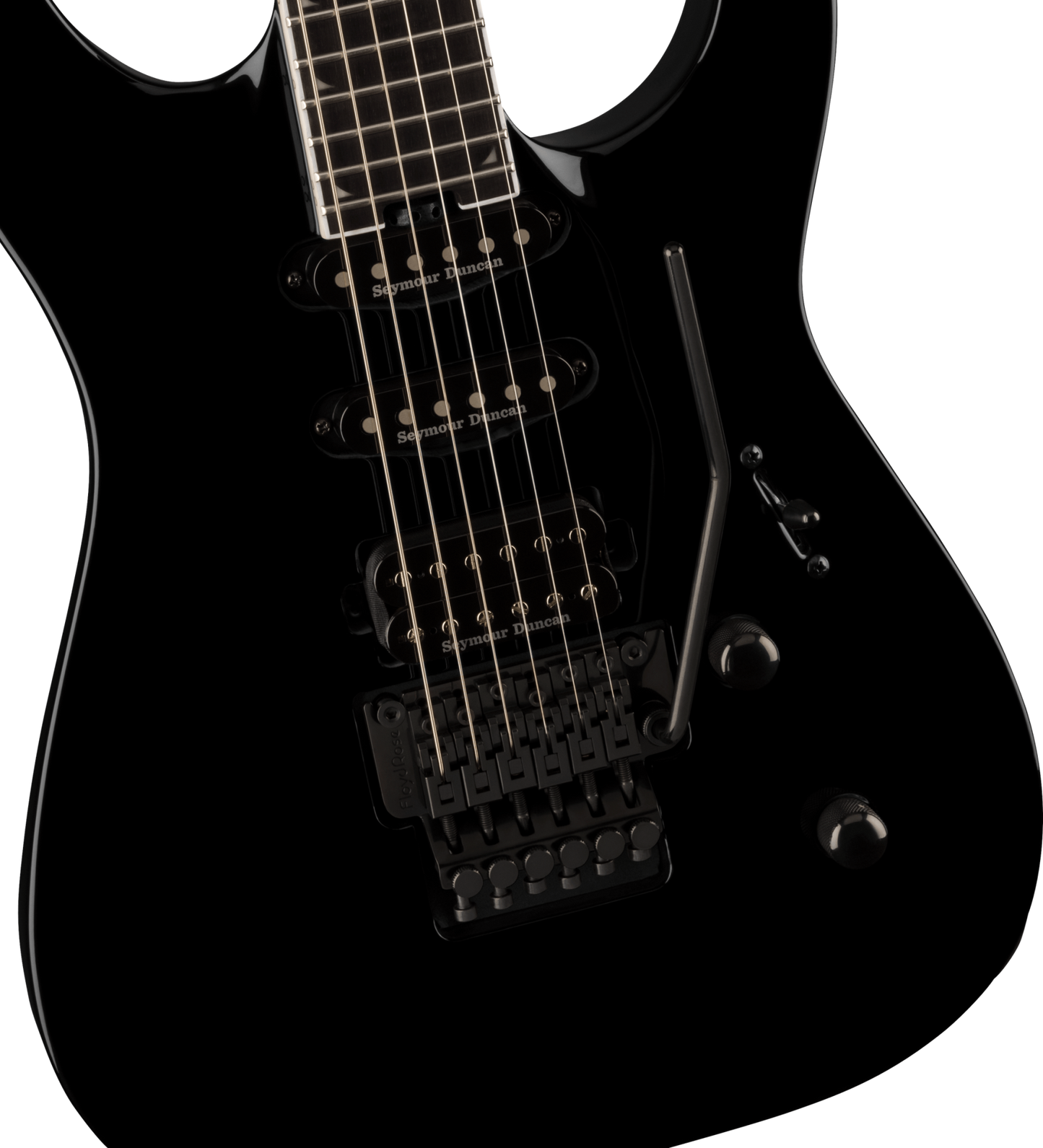 Jackson Pro Plus Series Soloist SLA3 Deep Black Ebony Fingerboard