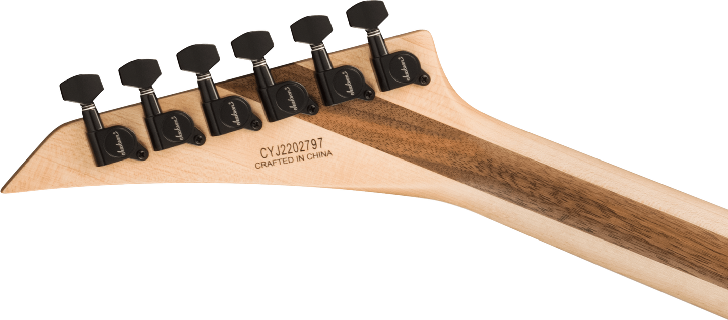 Jackson Pro Plus Series Soloist SLA3 Deep Black Ebony Fingerboard