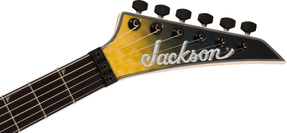 Jackson Pro Plus Series Soloist SLA3Q Amber Blue Burst Ebony Fingerboard