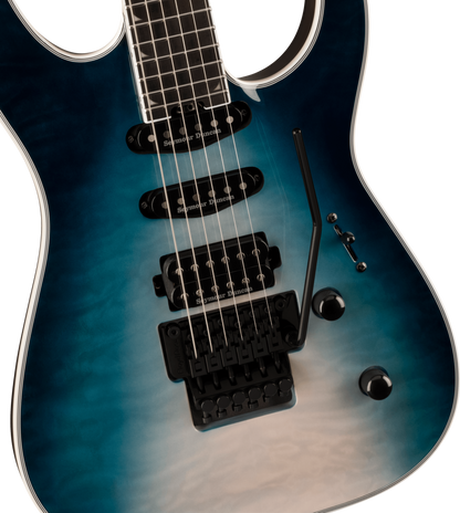 Jackson Pro Plus Series Soloist SLA3Q Polar Burst Ebony Fingerboard