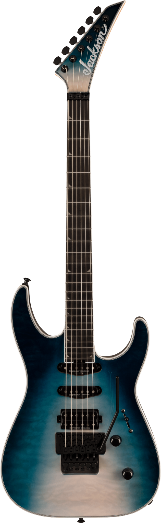 Jackson Pro Plus Series Soloist SLA3Q Polar Burst Ebony Fingerboard