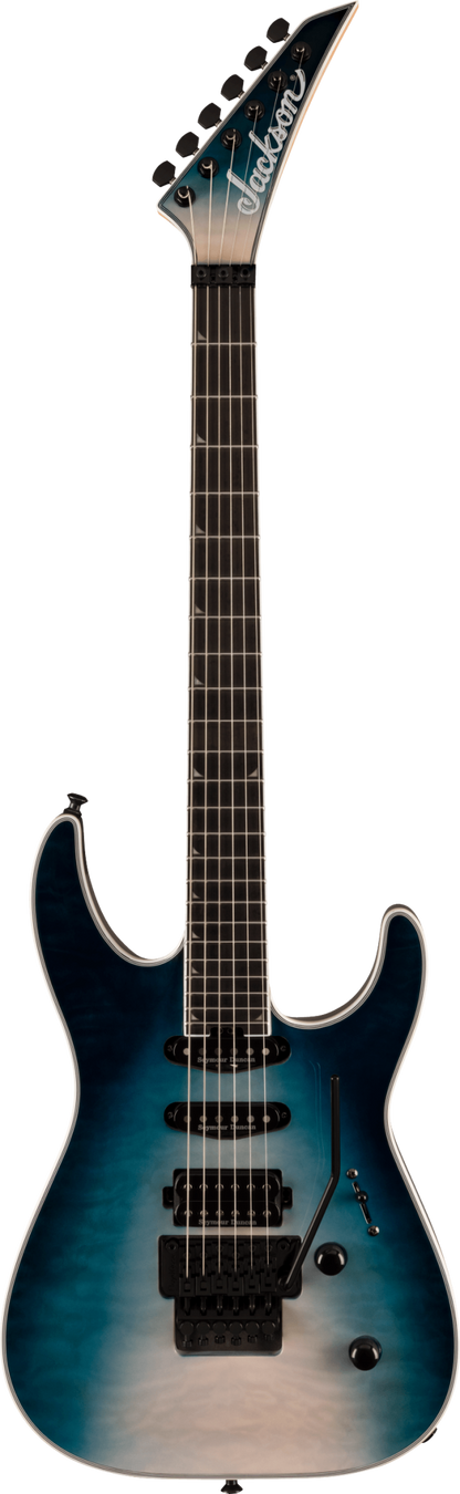 Jackson Pro Plus Series Soloist SLA3Q Polar Burst Ebony Fingerboard