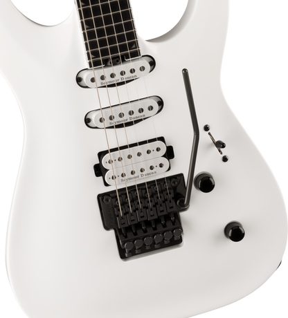 Jackson Pro Plus Series Soloist SLA3 Snow White Ebony Fingerboard