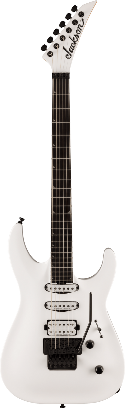 Jackson Pro Plus Series Soloist SLA3 Snow White Ebony Fingerboard