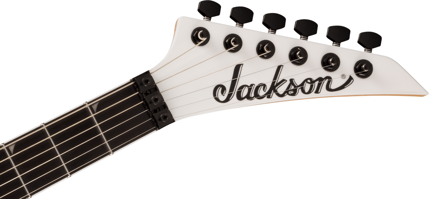 Jackson Pro Plus Series Soloist SLA3 Snow White Ebony Fingerboard