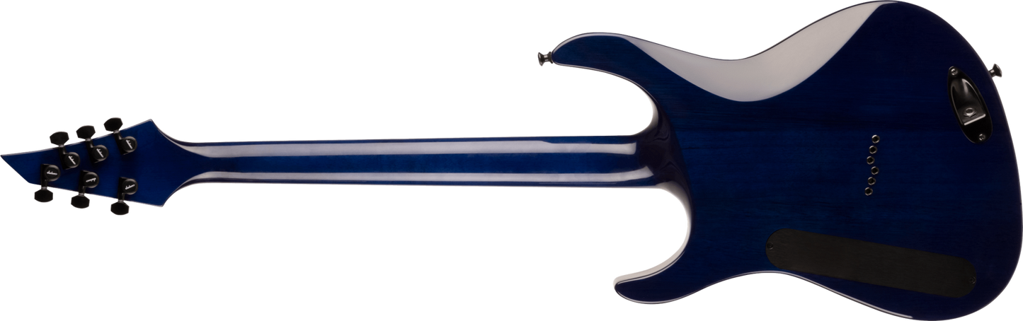 Jackson Pro Series Signature Chris Broderick Soloist HT6P Transparent Blue