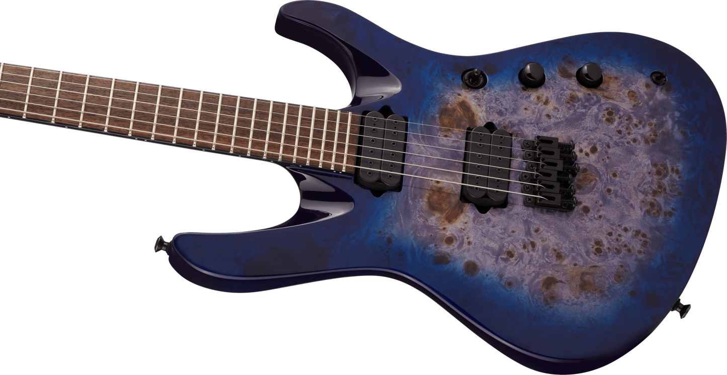 Jackson Pro Series Signature Chris Broderick Soloist HT6P Transparent Blue