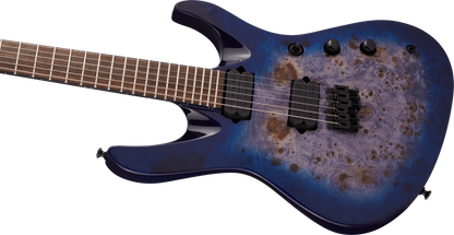 Jackson Pro Series Signature Chris Broderick Soloist HT6P Transparent Blue