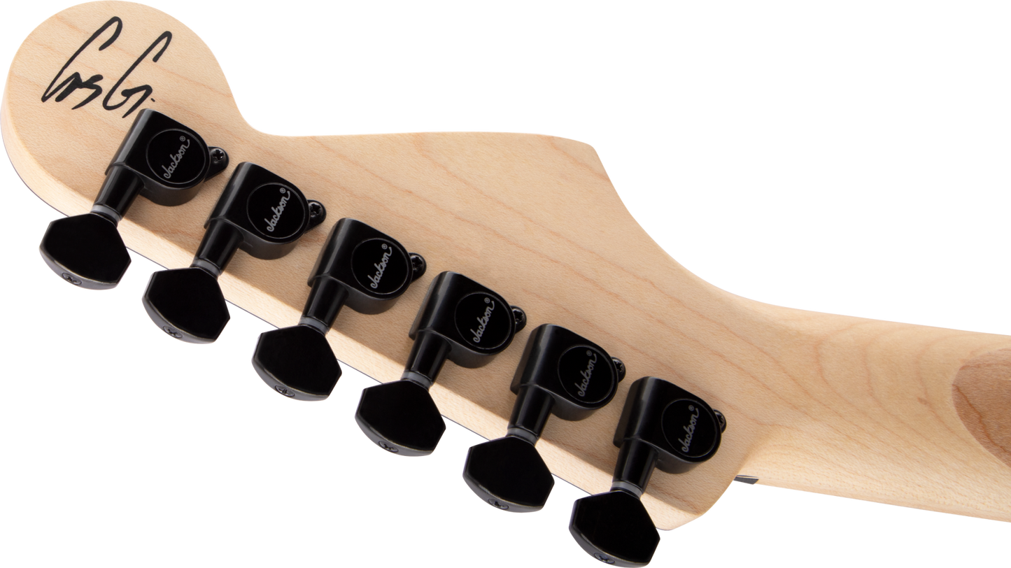 Jackson Pro Series Signature Gus G. San Dimas Candy Apple Red Maple Fingerboard