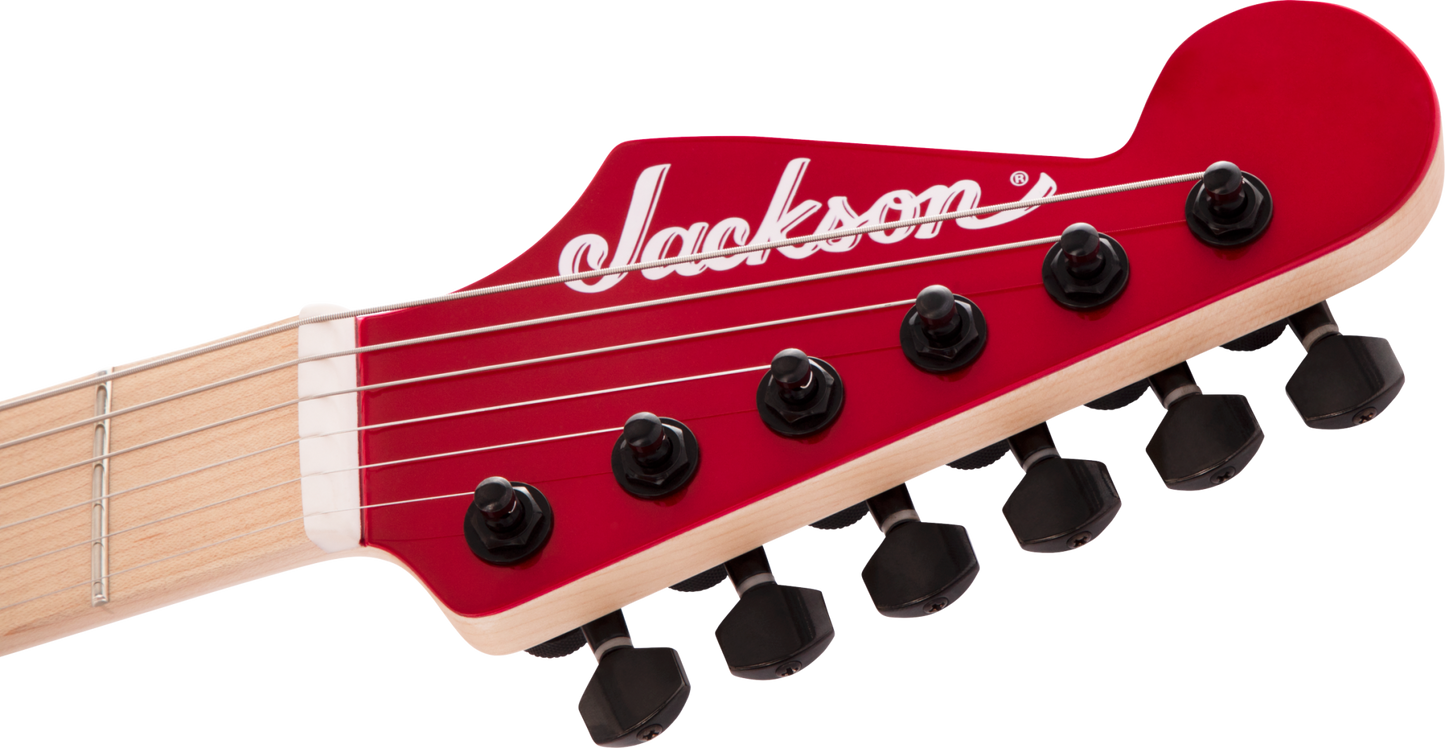 Jackson Pro Series Signature Gus G. San Dimas Candy Apple Red Maple Fingerboard