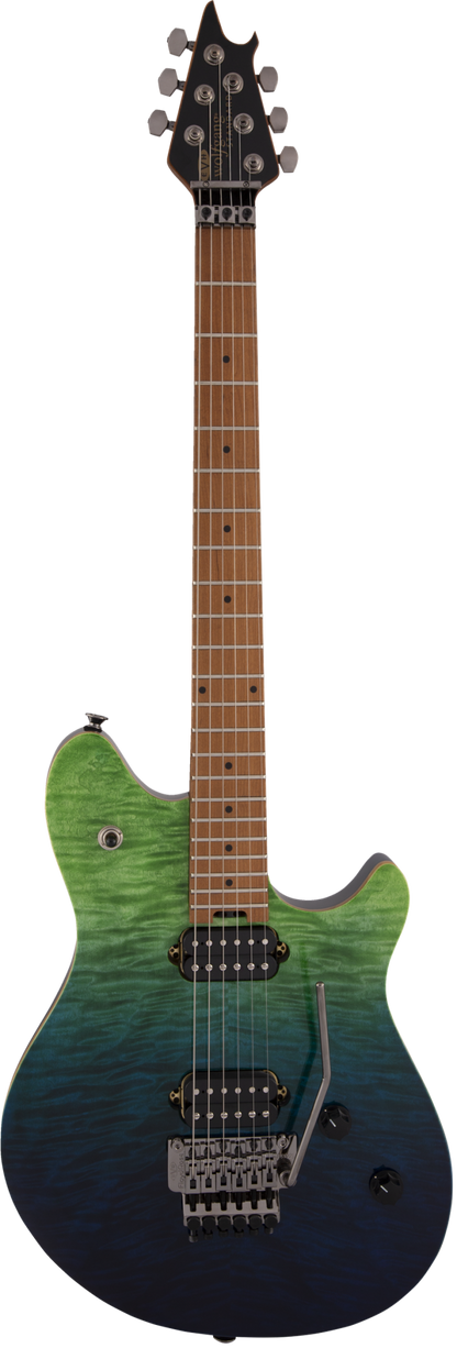 EVH Wolfgang WG Standard QM Tahiti Night Baked Maple Fingerboard