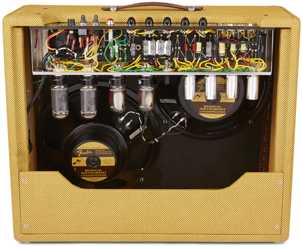 Fender '57 Custom Twin-Amp 2x12" 40-watt Tube Combo Amp Handwired