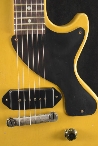 Gibson Murphy Lab 1957 Les Paul Junior Single Cut TV Yellow Heavy Aged