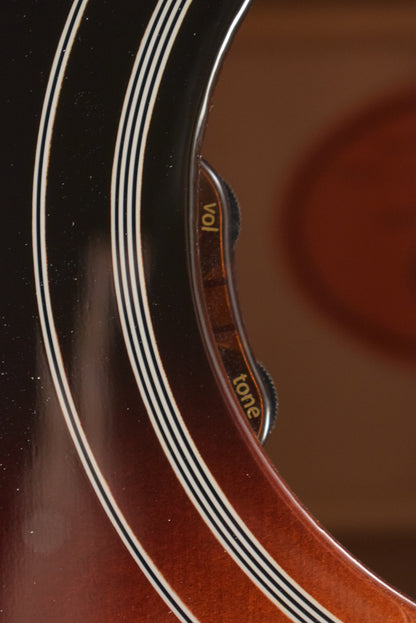 Gibson Custom Made to Measure Acoustic-Electric Hummingbird Maple Long Scale Triburst