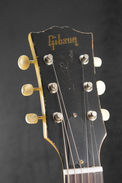 Gibson Murphy Lab 1957 Les Paul Junior Single Cut TV Yellow Heavy Aged