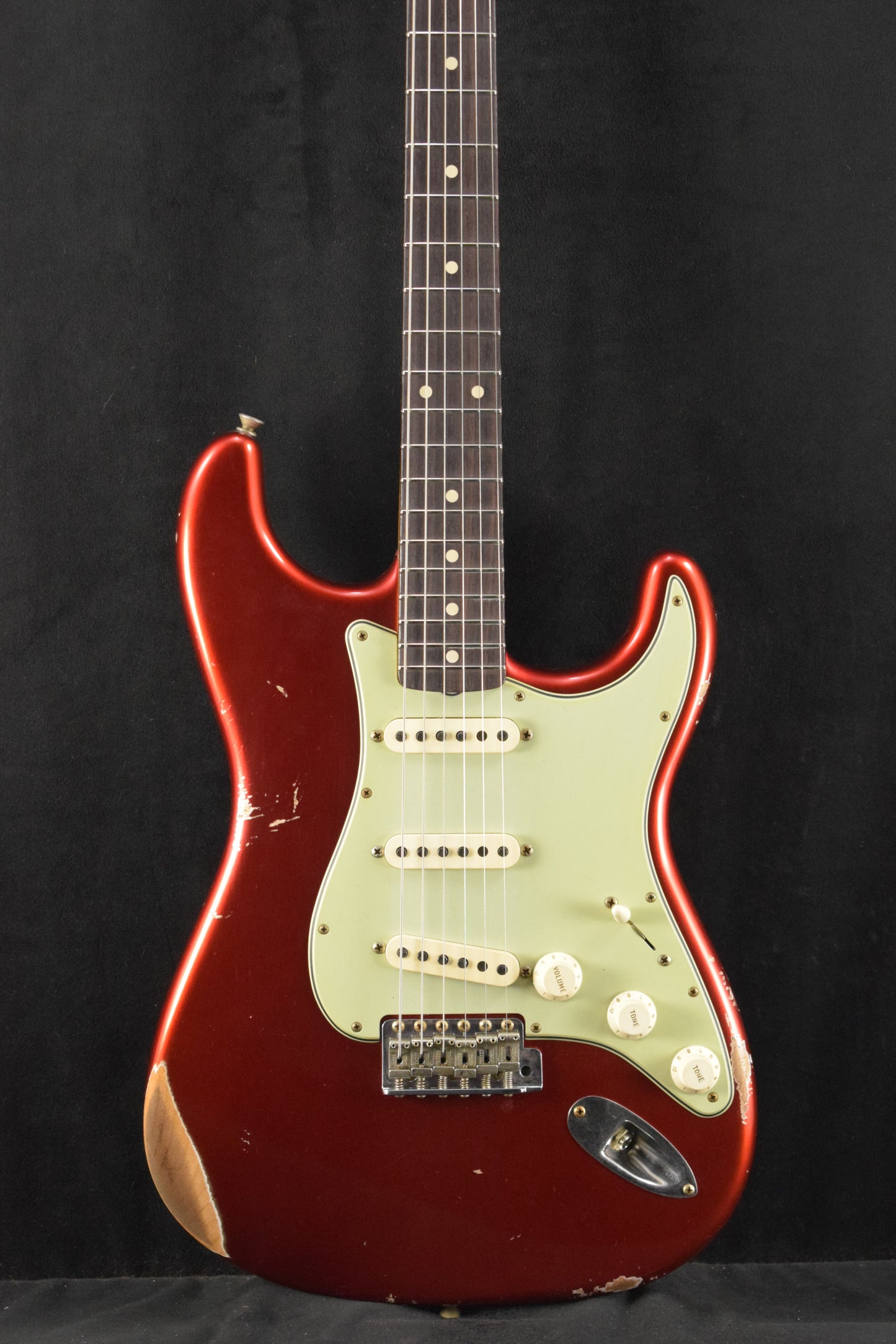 Fender Limited Edition 1960 Strat Relic Aged Candy Apple Red w/ Matching Headstock