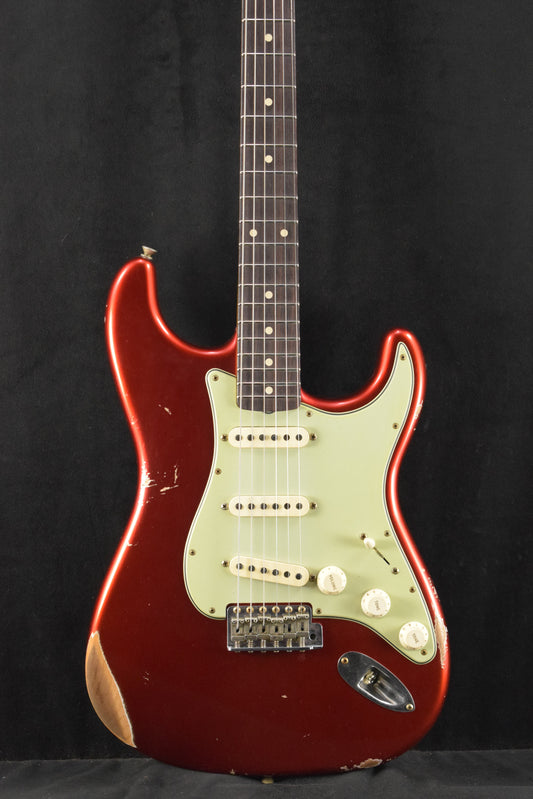 Fender Limited Edition 1960 Strat Relic Aged Candy Apple Red w/ Matching Headstock