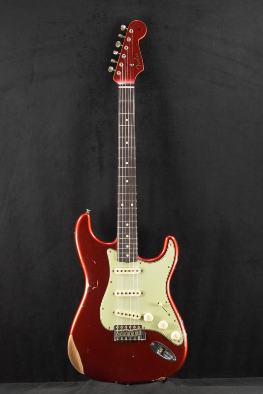 Fender Limited Edition 1960 Strat Relic Aged Candy Apple Red w/ Matching Headstock