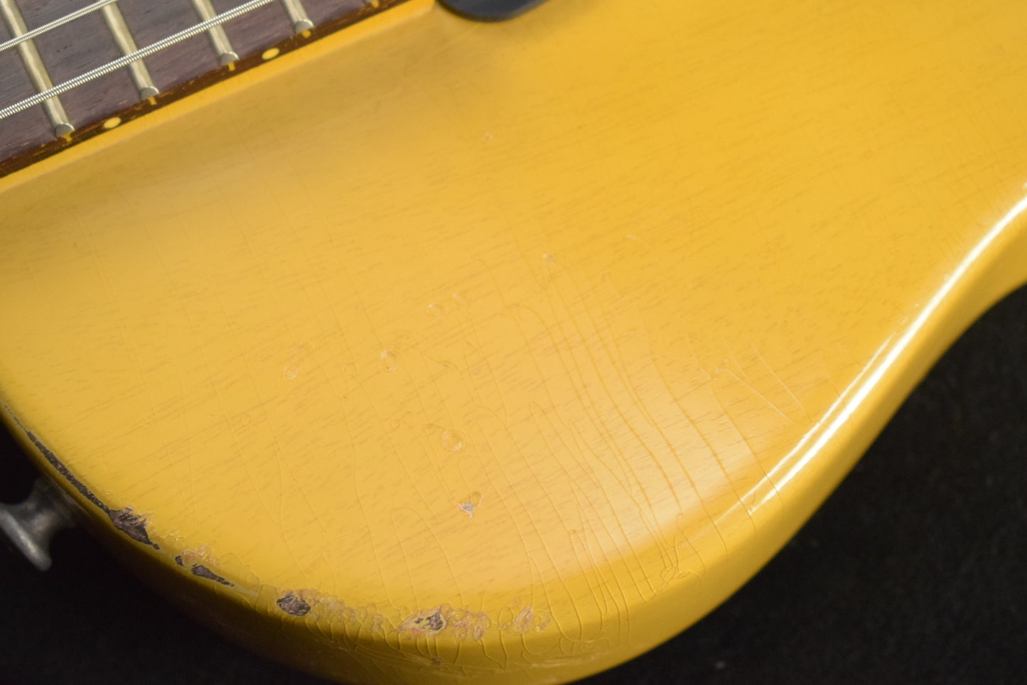 Gibson Murphy Lab 1957 Les Paul Junior Single Cut TV Yellow Heavy Aged