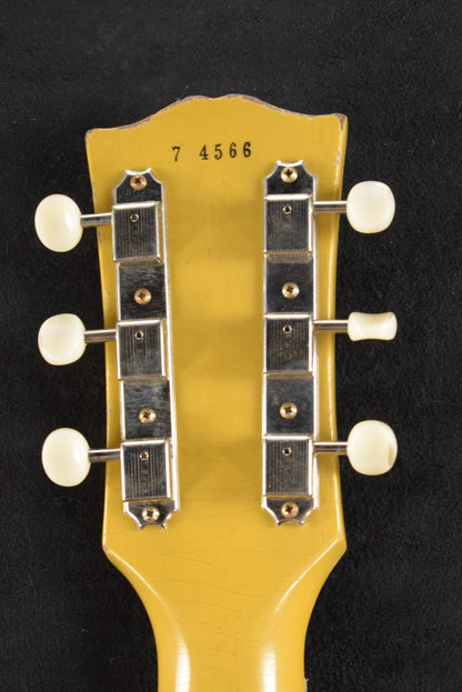 Gibson Murphy Lab 1957 Les Paul Junior Single Cut TV Yellow Heavy Aged